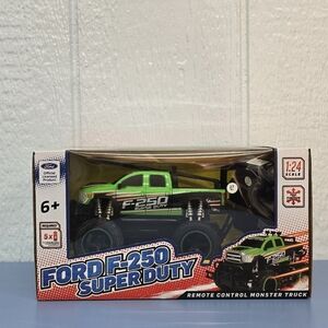 Ford F-250 Super Duty RC Monster Truck - Green and Black New